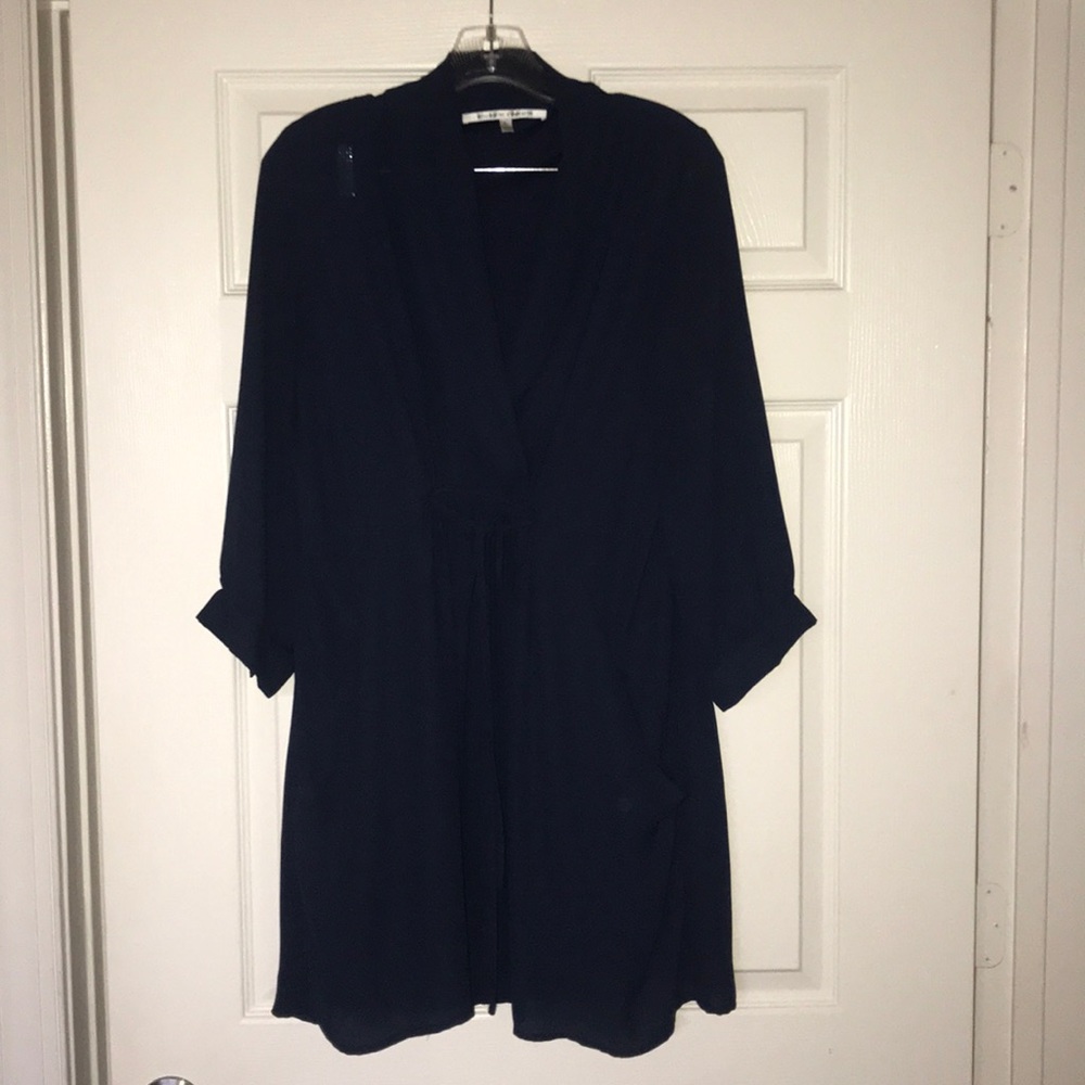 Navy Blue Collective Concept tie dress